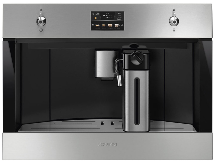 Встраиваемая автоматическая кофемашина Smeg CMS4303XRU фото 1