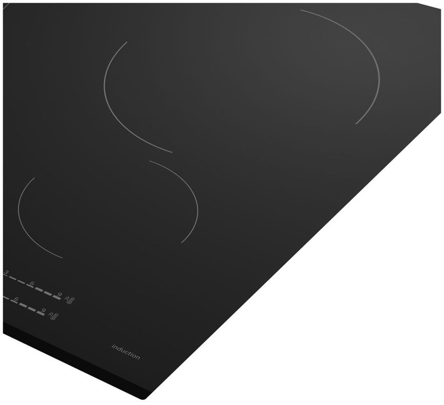 Электрическая варочная панель Hotpoint HS 1560B BF 58 см, 4 конфорки стеклокерамика, черный фото 2