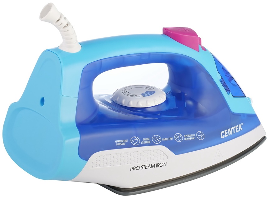 Утюг Centek CT-2348 BLUE фото 5