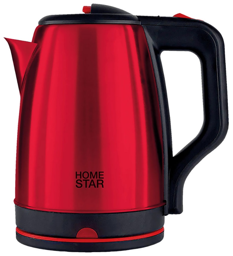 Чайник электрический Homestar HS-1003, 1.8 л, красный фото 1
