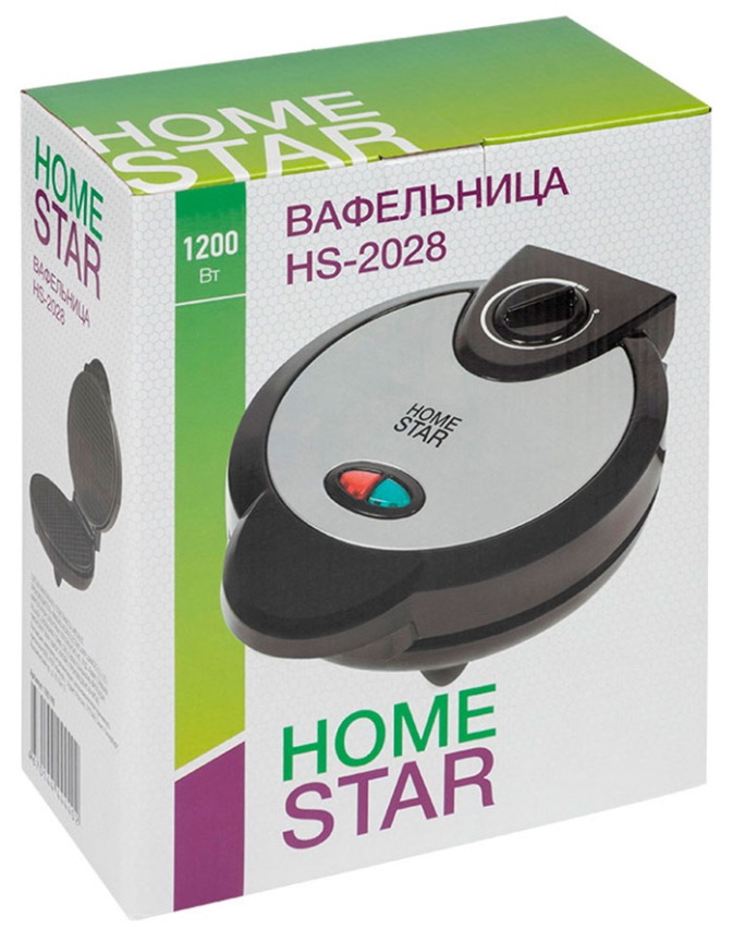 Вафельница Homestar HS-2028, классическая вафля (105198) фото 5