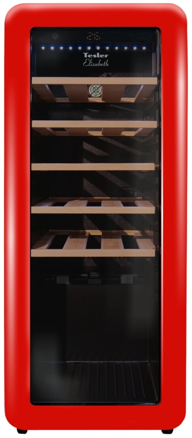 Винный шкаф Tesler CWC-248 RUBY RED фото 1