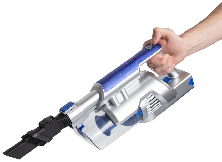 Пылесос вертикальный Endever SkyClean VC-302 (90246) синий/серебристый фото 13