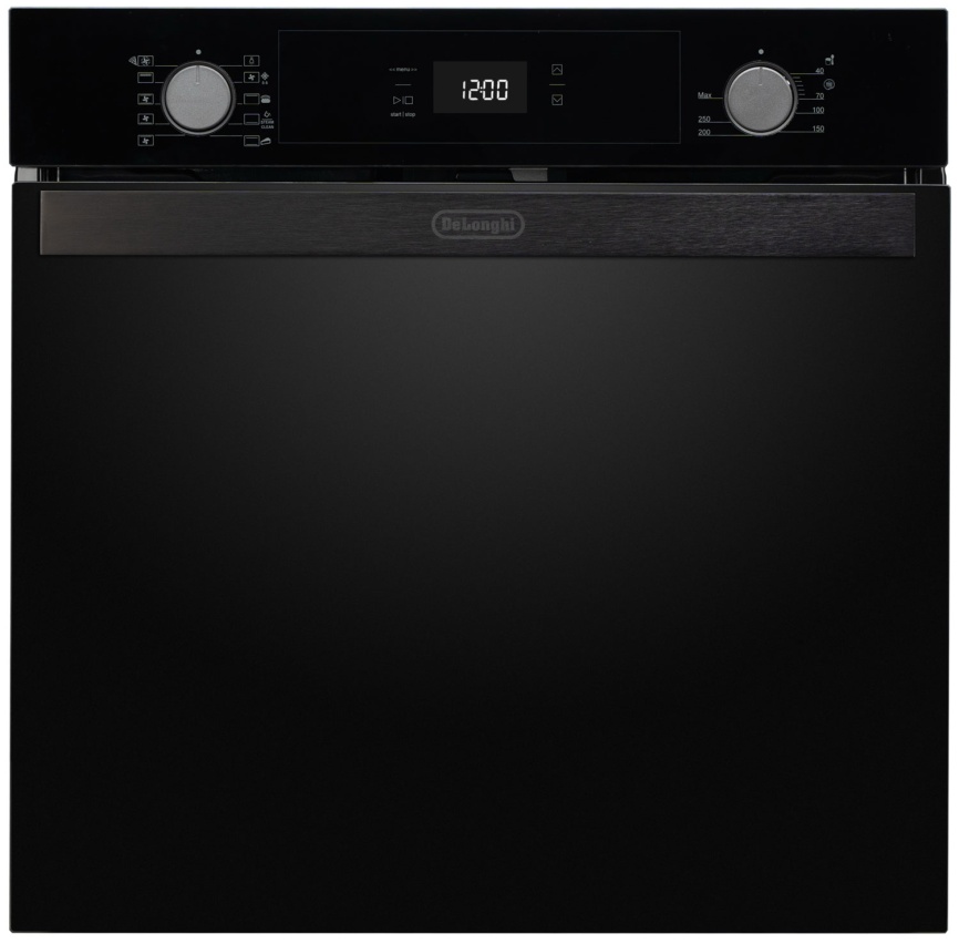 Электрический духовой шкаф De’Longhi DEO 735 NB FRANCA 59 см, 72 л, гриль и конвекция, черный фото 1