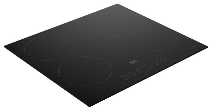 Электрическая варочная панель Beko HII 64200 MT 58 см, 4 конфорки стеклокерамика, черный фото 2