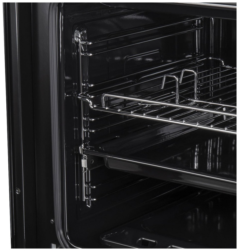 Газовый духовой шкаф Maunfeld EOGC604B 59 см, 60 л гриль конвекция, черный фото 10
