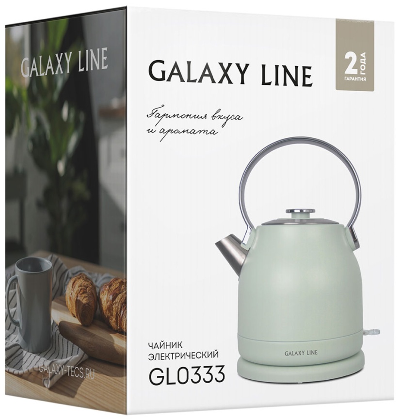 Чайник электрический Galaxy Line GL 0333, мятный фото 5