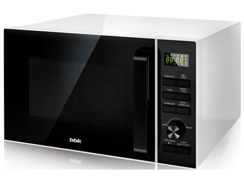 Микроволновая печь - СВЧ BBK 25MWC-992T/WB белый/черный фото 1