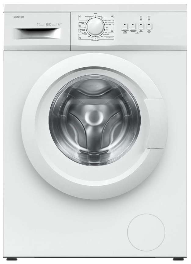 Стиральная машина Centek CT-1903 7 кг, белый фото 1