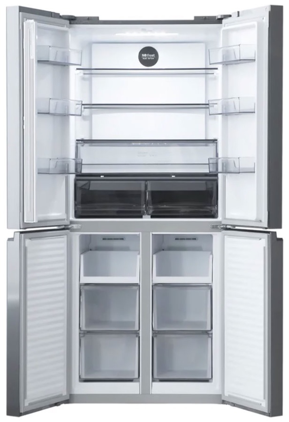 Многокамерный холодильник Centek CT-1744 NF Black Glass No frost, черный фото 5