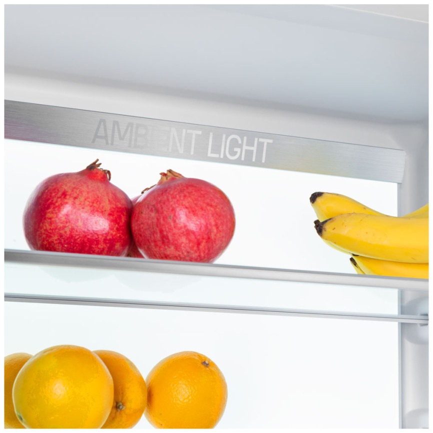 Встраиваемый двухкамерный холодильник Maunfeld MBF19369NFWGR LUX Inverter No frost, белый фото 6