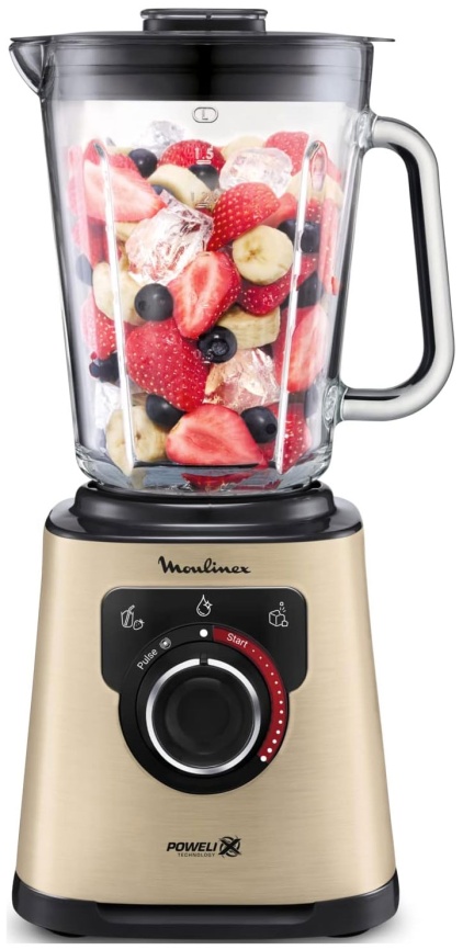 Блендер стационарный Moulinex Perfect Mix+ LM871A10, песочный/черный фото 11