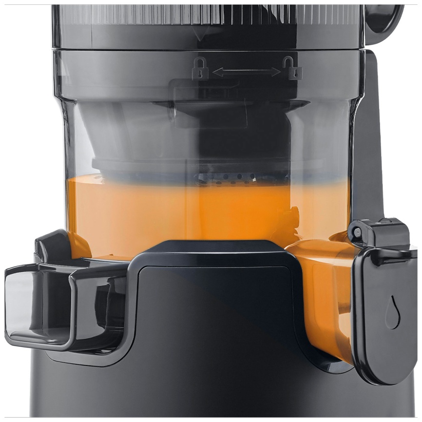 Соковыжималка шнековая Caso Juice Fit Pro, мощность 250 Вт, черный фото 8