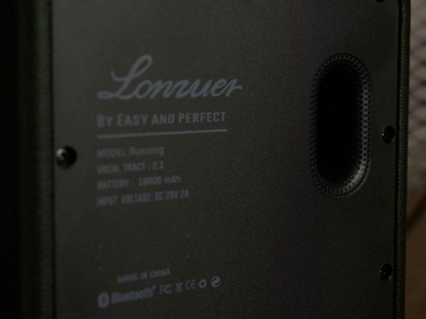Портативная колонка с двумя микрофонами Lonzuer Running зеленый фото 7