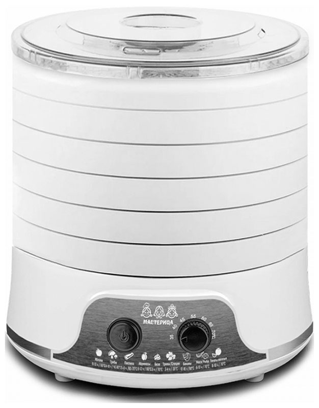 Сушилка для овощей и фруктов Мастерица EFD-5000, белая фото 1