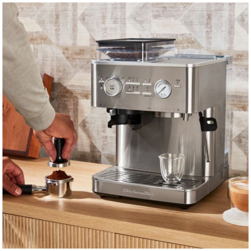 Кофеварка KitchenAid Artisan 5KES6551ESX, нержавеющая сталь фото 9