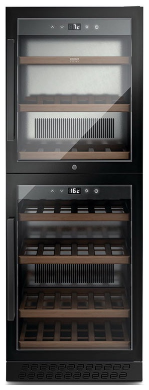 Винный шкаф Caso WineChef Pro 126-2D black фото 2