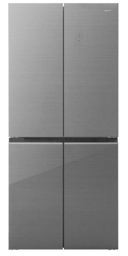 Многокамерный холодильник Centek CT-1745 NF Gray Glass No frost, серый фото 1