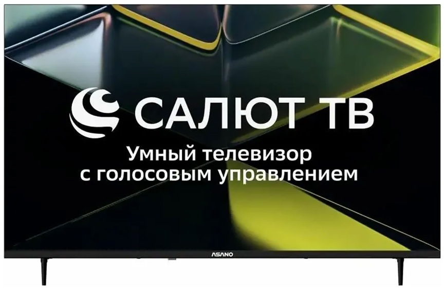 Телевизор Asano 43LF5020T, 43 дюйма, Full HD, смарт ТВ, Салют ТВ, черный фото 1