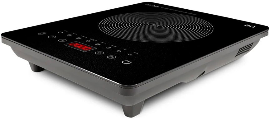 Электрическая плита индукционная BQ HP106B 28 см, 1 конфорка, черный фото 2