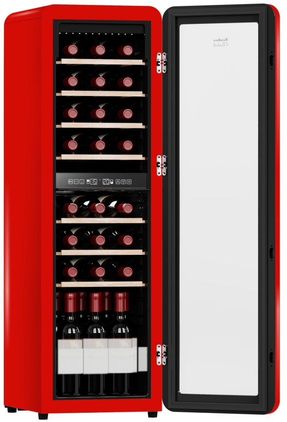 Винный шкаф Tesler CWC-308 RUBY RED фото 3