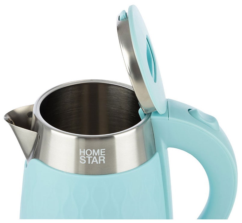 Чайник электрический Homestar HS-1021 102761 голубой фото 3