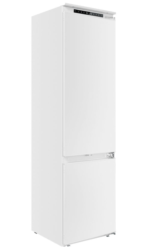 Встраиваемый двухкамерный холодильник Maunfeld MBF193SLFWGR Inverter, белый фото 3