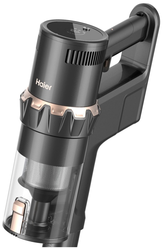 Пылесос вертикальный Haier HVC550 с турборежимом, 2500 мАч, черный фото 3