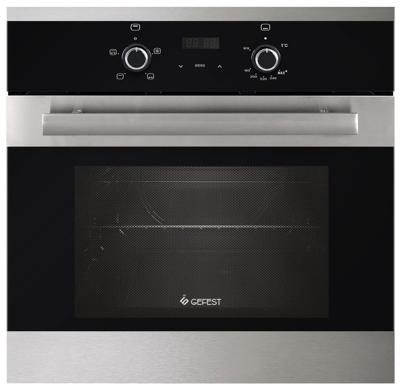 Газовый духовой шкаф Gefest ДГЭ 621-03 H5 59 см, 52 л гриль, серебристый фото 1