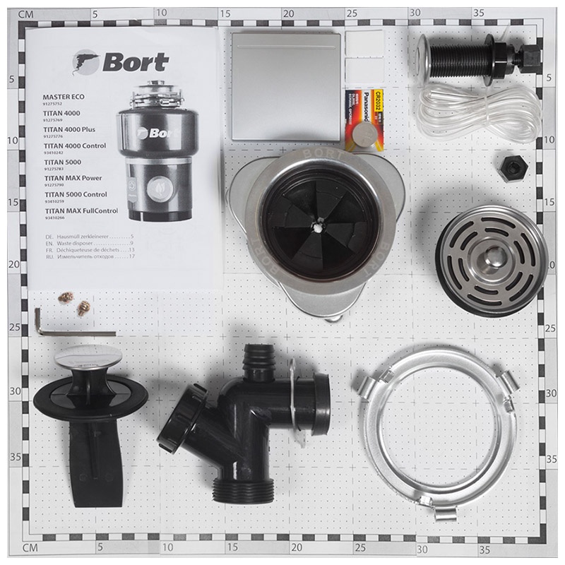 Измельчитель пищевых отходов Bort TITAN MAX Power (FullControl) фото 5