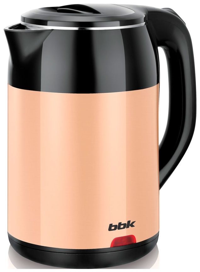 Чайник электрический BBK EK1709P черный/бежевый фото 1
