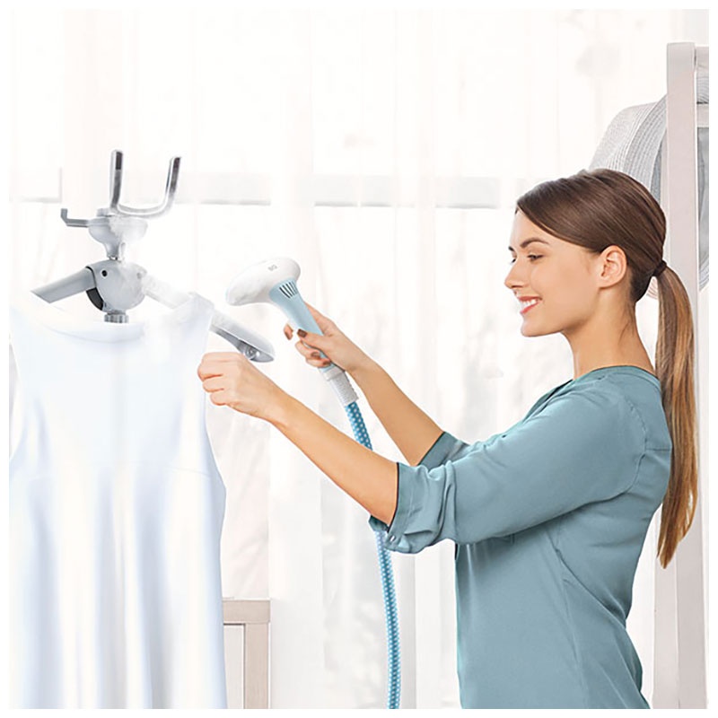 Вертикальный отпариватель BQ SG5005S White-Blue фото 7