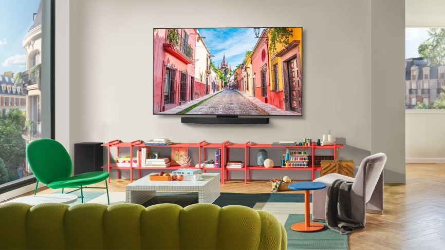 Телевизор LG OLED83C5RLA.ARUG, 83 дюйма, 4K Ultra HD, смарт ТВ, WebOS, черный фото 8