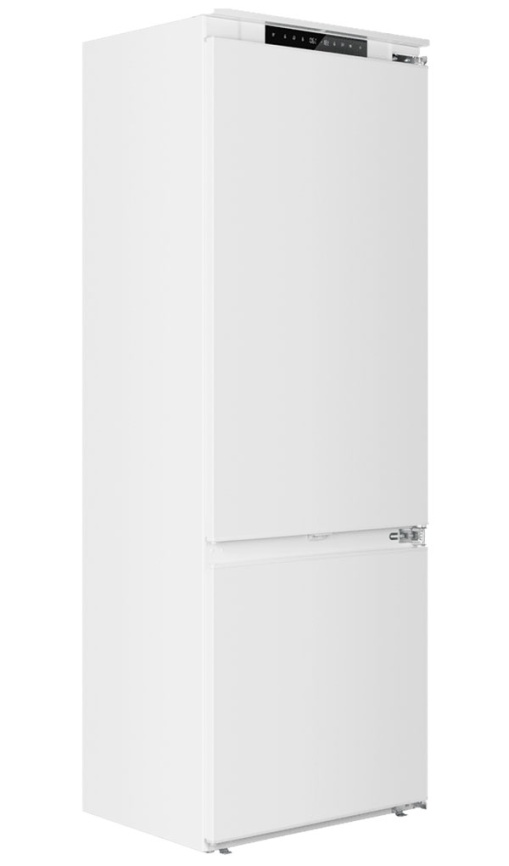 Встраиваемый двухкамерный холодильник Maunfeld MBF19369NFWGR LUX Inverter No frost, белый фото 3