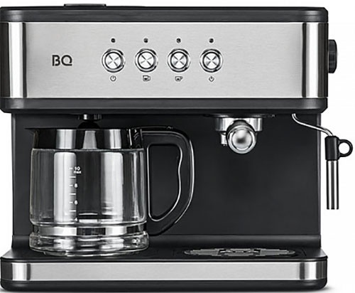 Кофеварка BQ CM1005, стальной/черный фото 3