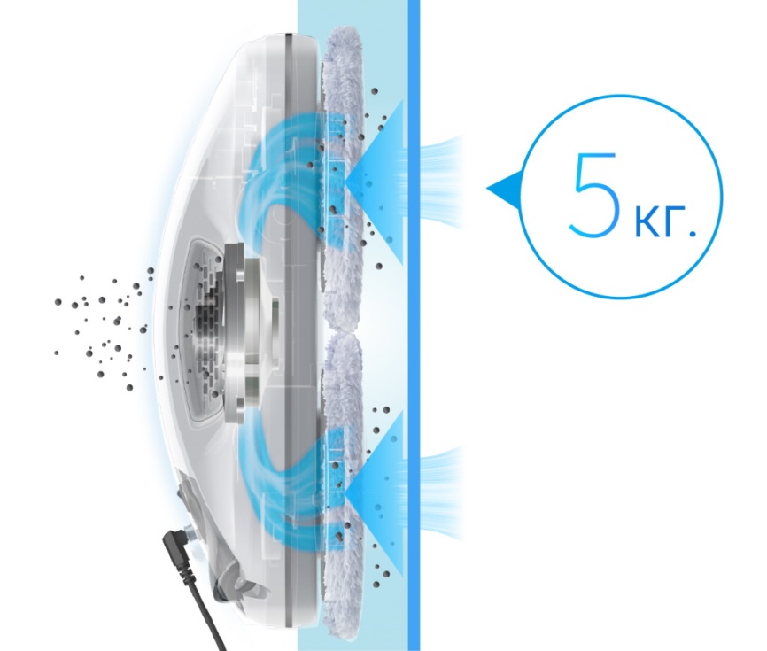Робот-мойщик окон Hobot R3 Ultrasonic фото 16