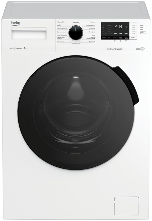 Стиральная машина Beko WSPE6H612W 6,5 кг, белый фото 1