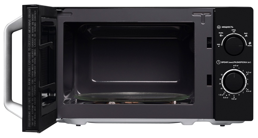Микроволновая печь - СВЧ BBK 20MWS-760M/B, черный фото 7
