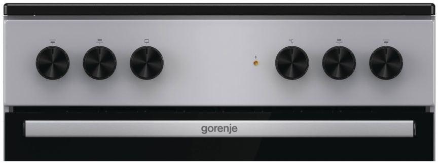 Электроплита Gorenje GEC6A11SG 60 см, 65 л, 4 конфорки, серебристый фото 11