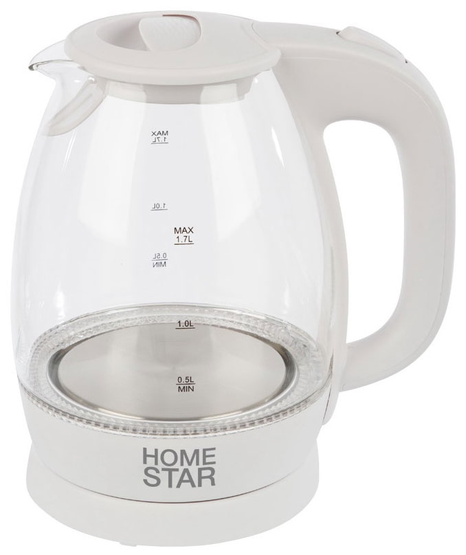 Чайник электрический Homestar HS-1012 003566 белый фото 2