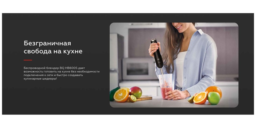 Погружной блендер BQ HB600S фото 3
