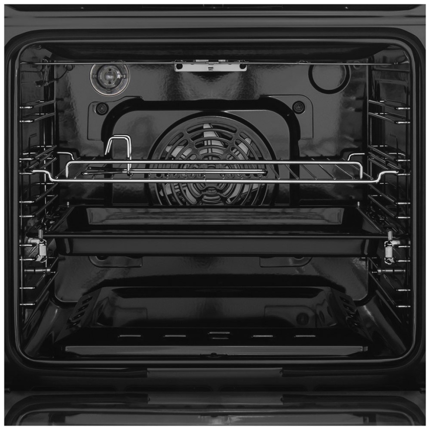 Газовый духовой шкаф Maunfeld EOGC604W Slim 59 см, 60 л конвекция, белый фото 6