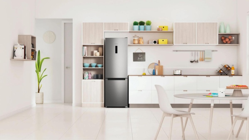 Двухкамерный холодильник Indesit ITS 5180 NG No frost, темно-серый фото 4