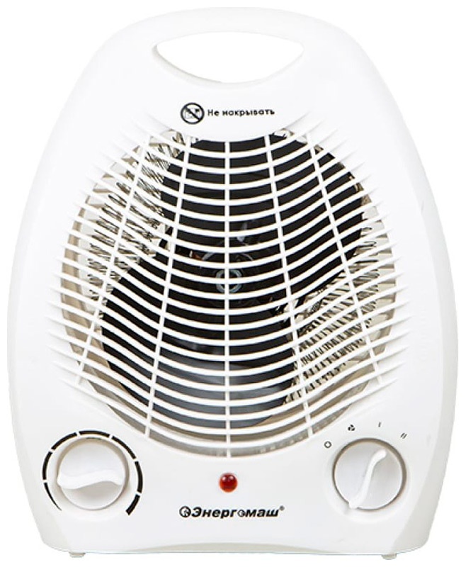 Тепловентилятор Энергомаш ТВ-2000, белый фото 2