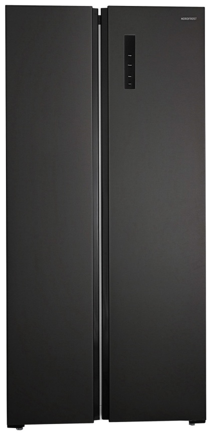 Холодильник Side-by-Side NordFrost RFS 480D NFB inverter No frost, темно-серый фото 3