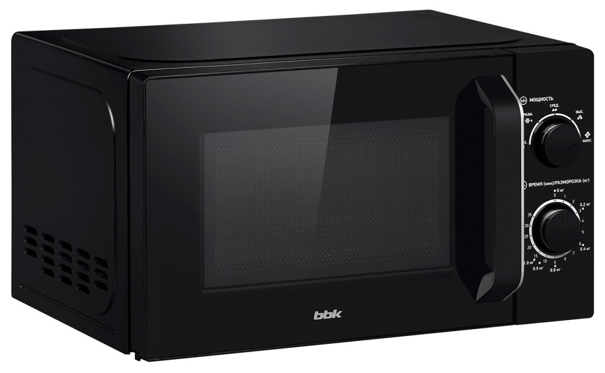 Микроволновая печь - СВЧ BBK 20MWS-760M/B, черный фото 4