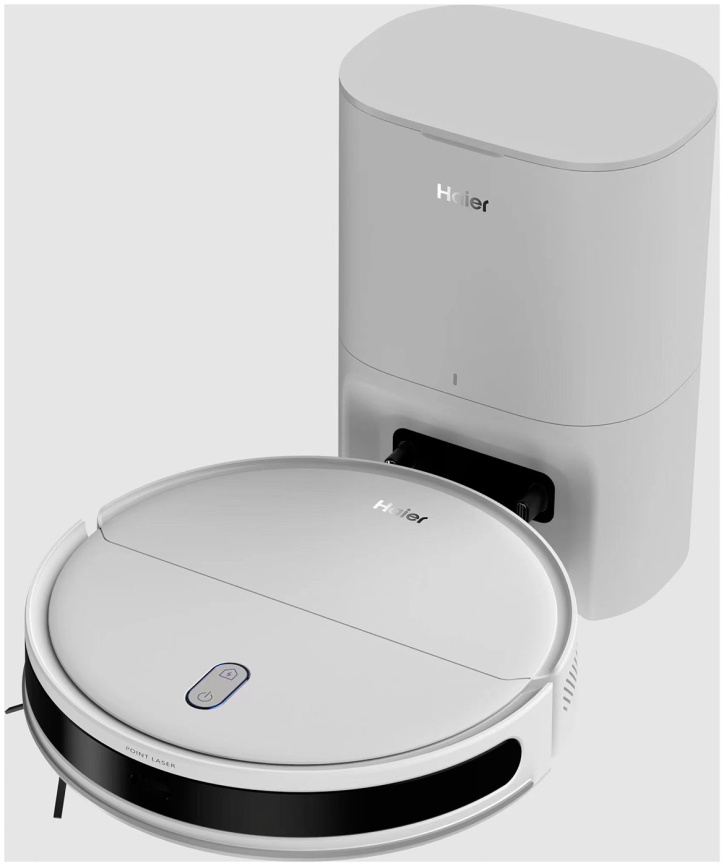 Робот-пылесос Haier HSR Pro Lite для дома, с влажной уборкой, со станцией самоочистки фото 1