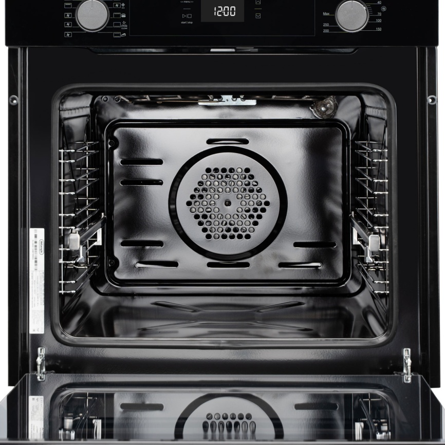 Электрический духовой шкаф De’Longhi DEO 735 NB FRANCA 59 см, 72 л, гриль и конвекция, черный фото 11