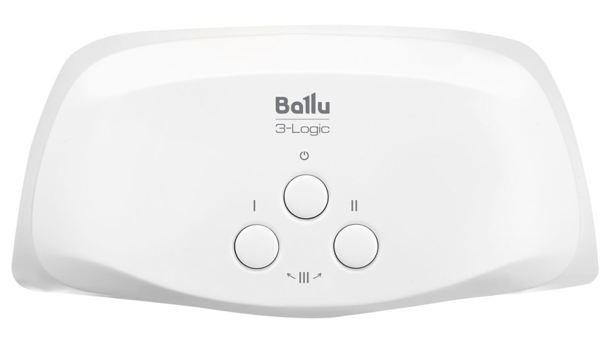 Водонагреватель проточный Ballu 3-Logic TS (3.5 kW) - кран+душ фото 2