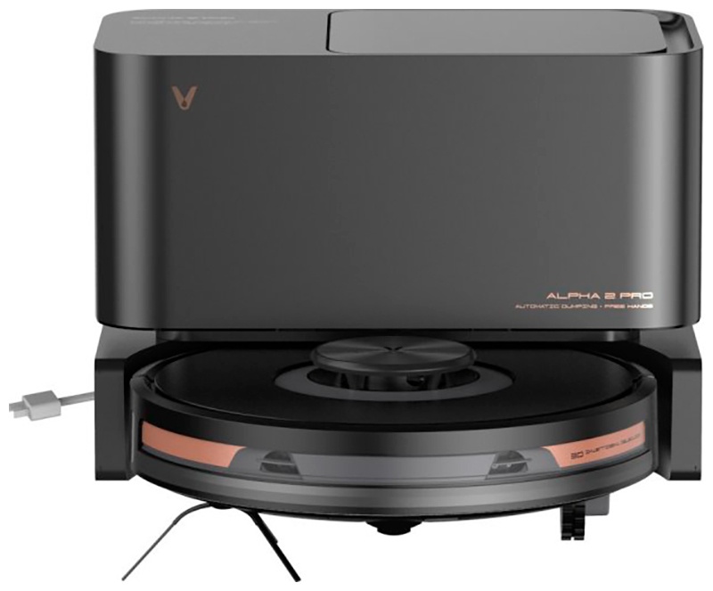 Робот-пылесос Viomi Robot Vacuum Alpha 2 Pro Black фото 2